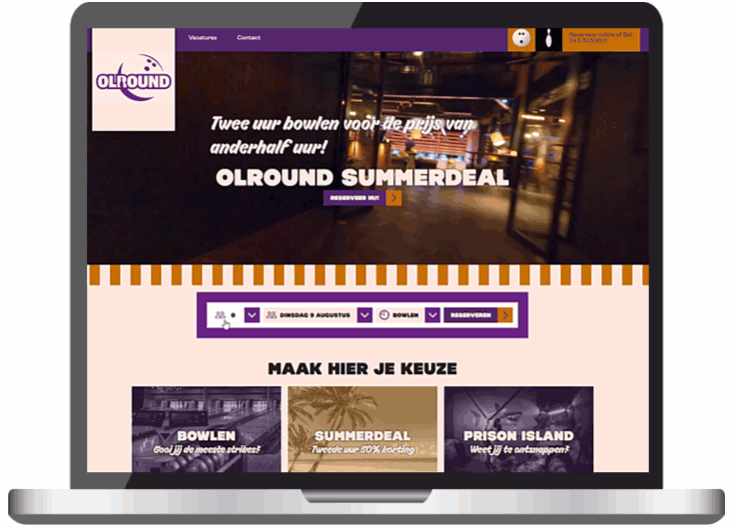 RaxBooker online boeken